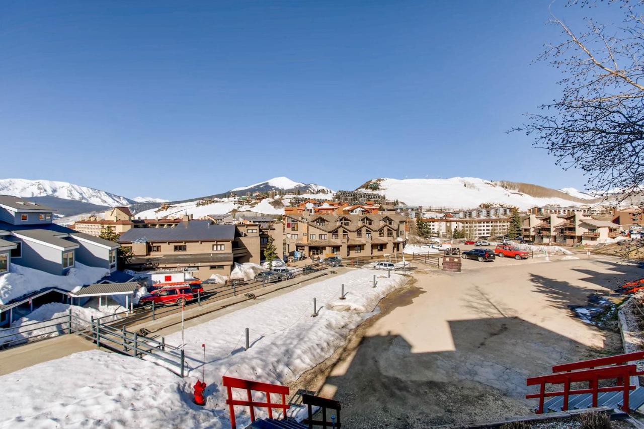 Ski-In Ski-Out Studio Private Balcony & Fireplace Condo Crested Butte Exterior photo