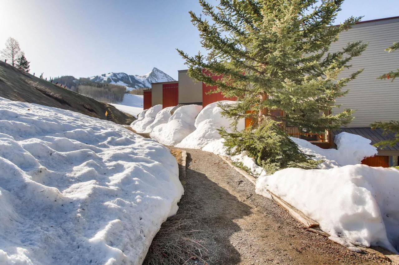 Ski-In Ski-Out Studio Private Balcony & Fireplace Condo Crested Butte Exterior photo