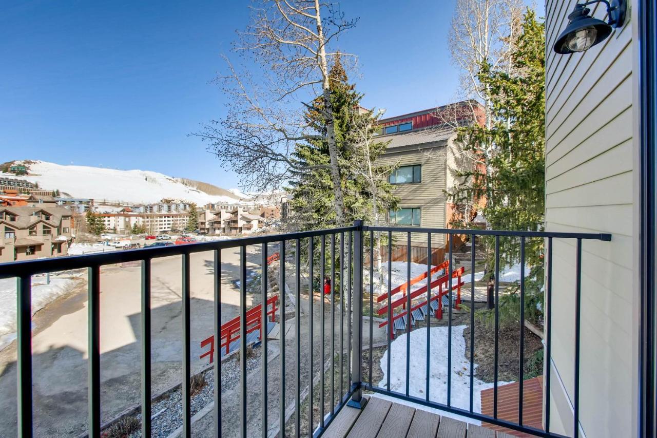 Ski-In Ski-Out Studio Private Balcony & Fireplace Condo Crested Butte Exterior photo